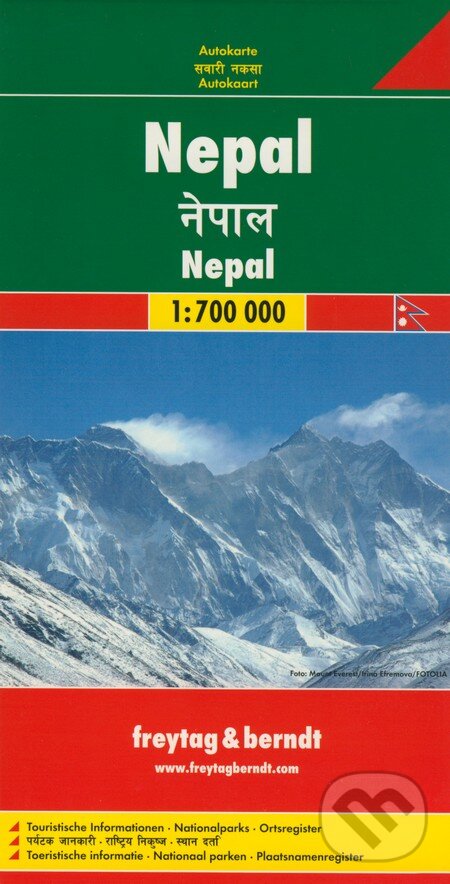 Levně Nepal 1:700 000 (Automapa)