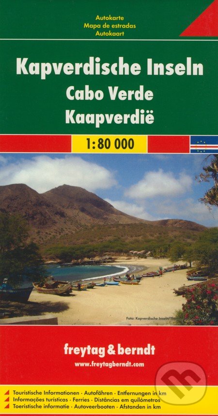 Kapverdische Inseln 1:80 000, freytag&berndt