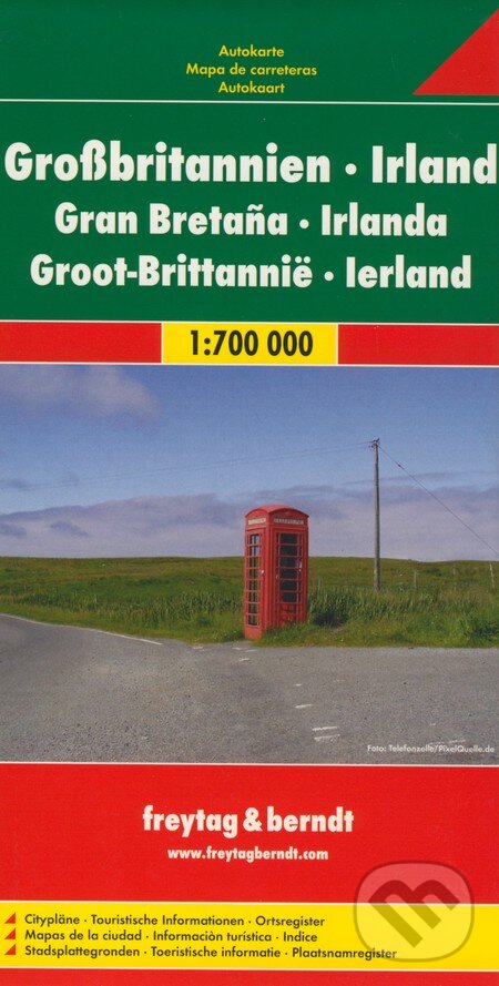 Levně Veľká Británia, Irsko 1:700 000