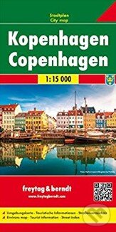 Levně Kopenhagen 1:15 000 (Mapa mesta - platná do konca r. 2018)