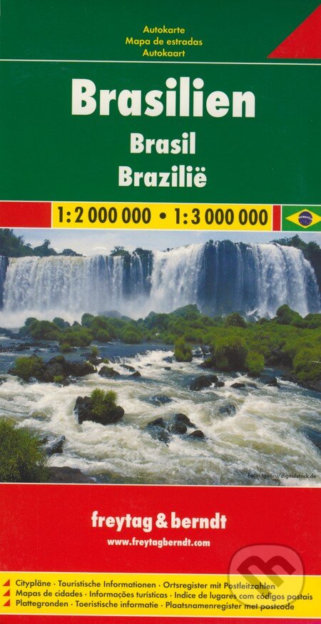 Levně Brasilien 1:2 000 000 - 1:3 000 000