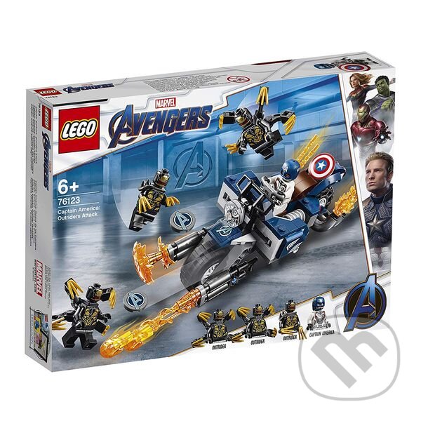 Captain America: Útok Outriderov, LEGO, 2019