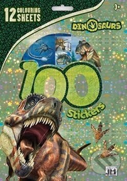 Kniha: 100 samolepek Dino (Jiří Models). Jiří Models, 2019