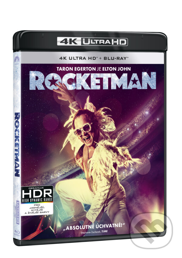 Levně Rocketman (Ultra HD Blu-ray + Blu-ray) - Dexter Fletcher - film z kategorie Hudobné