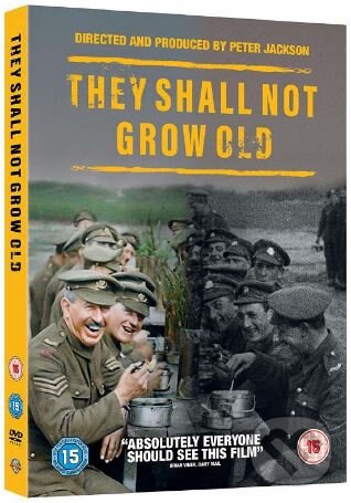 Levně They Shall Not Grow Old - Peter Jackson - film z kategorie Vojnové dokumenty