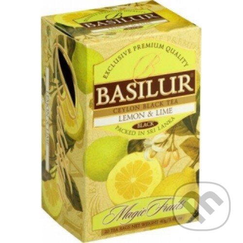 Levně BASILUR Magic Lemon & Lim (Pravý ceylónsky porciovaný čaj)