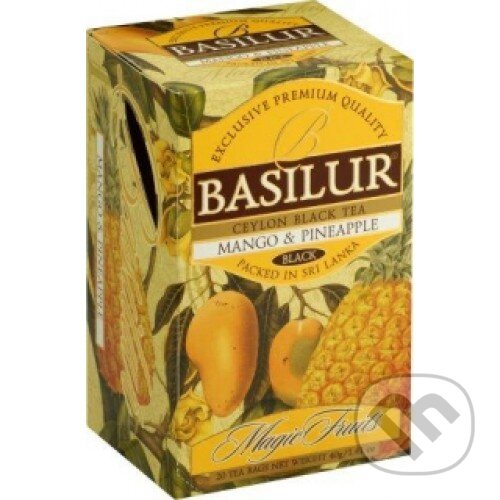 Levně BASILUR Magic Mango & Pineapple (Pravý ceylónsky porciovaný čaj)