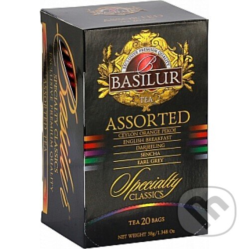 Levně BASILUR Assorted Specialty (Pravý ceylónsky porciovaný čaj)