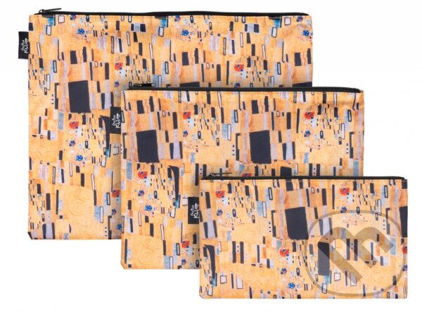 Set 3 taštiček Baagl Klimt (Presco Group). Presco Group, 2019