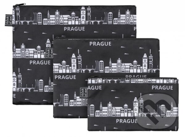 Set 3 taštiček Praha