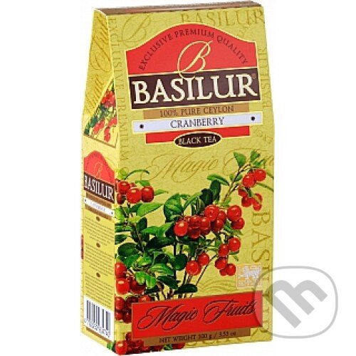 Levně BASILUR Magic Fruits Black Cranberry (Pravý ceylónsky sypaný čaj)
