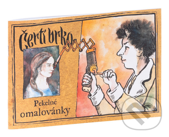 Levně Čertí brko Pekelné omalovánky