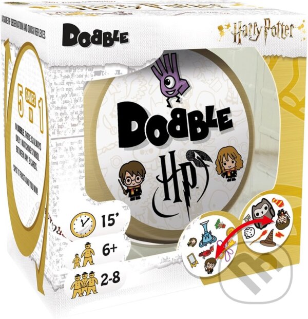Levně Dobble Harry Potter (Anglická verzia) - hra z kategorie Hry pre deti