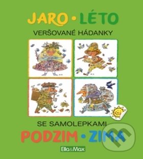 Jaro, léto, podzim, zima - Helena Zmatlíková (ilustrátor), Ivana Nováková, Ella & Max, 2019