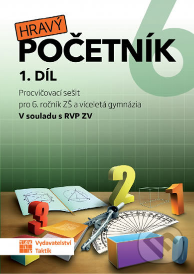 Levně Hravý početník 6 - 1. díl - kniha z kategorie 2. stupeň