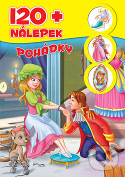 120+ nálepek Pohádky, Foni book, 2019