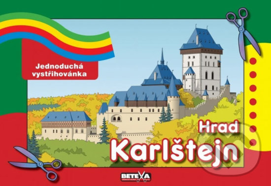 Levně Hrad Karlštejn - Jednoduchá vystřihovánka