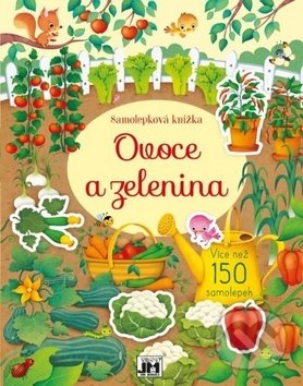 Levně Samolepková knížka: Ovoce a zelenina - kniha z kategorie Samolepky