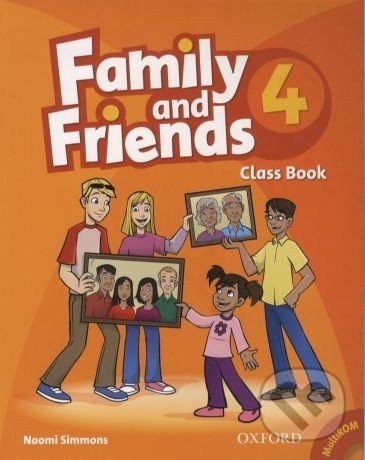 Levně Family and Friends 4 Class Book + MultiRom - kniha z kategorie Jazykové učebnice a slovníky