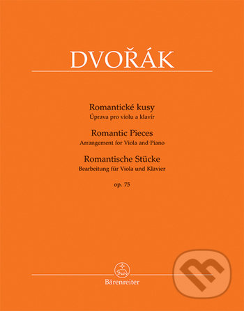 Levně Romantické kusy op. 75 (úprava pro violu a klavír) - kniha z kategorie Noty