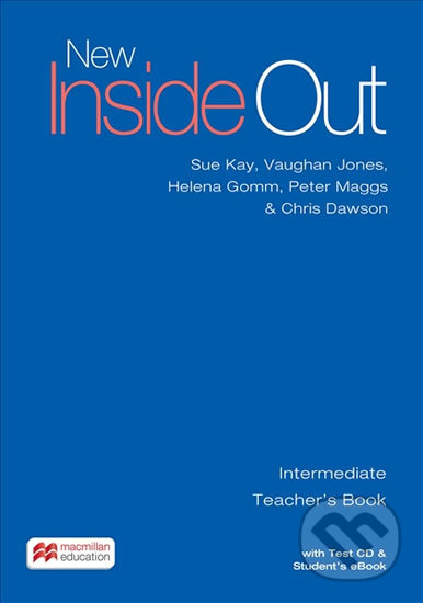 Kniha: New Inside Out -  Intermediate - Teacher's Book (Sue Kay). MacMillan, 2016