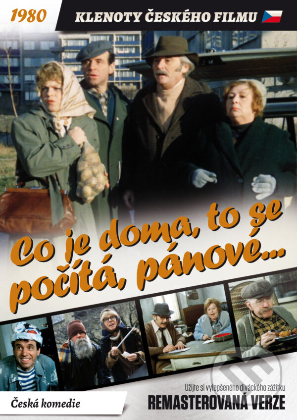 Levně Co je doma, to se počítá, pánové... (Remasterovaná verze) - film z kategorie Komédie