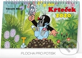 Stolní kalednář Krteček 2020, Presco Group, 2019