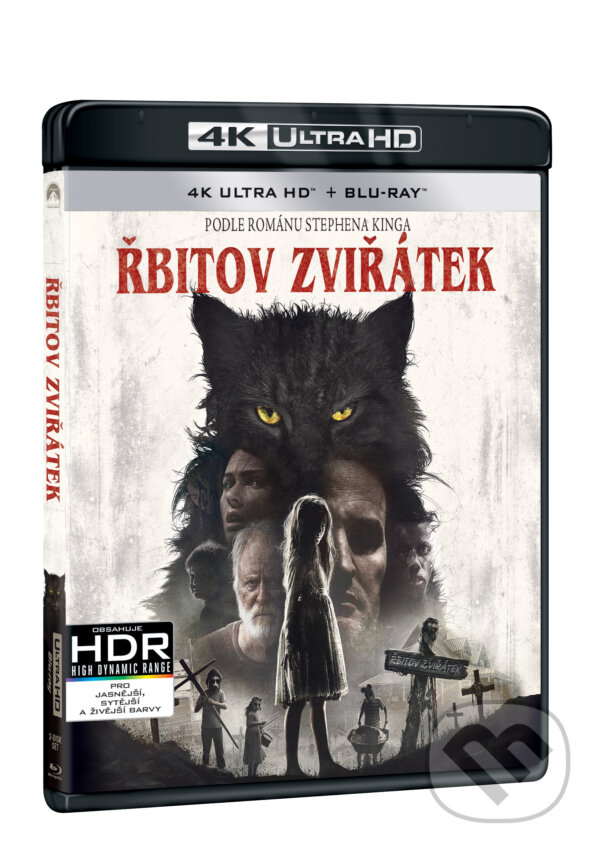 Levně Řbitov zviřátek Ultra HD Blu-ray (HD Blu-ray + BD) - film z kategorie Horory