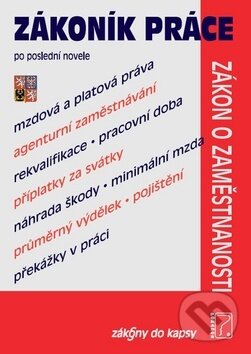 Kniha: Zákoník práce po poslední novele (Poradce s.r.o.). Poradce s.r.o., 2019