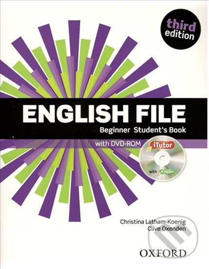 Levně English File - Beginner - Student's book (without iTutor CD-ROM) - kniha z kategorie Jazykové učebnice a slovníky