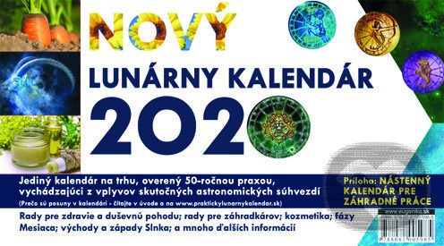 Nový lunárny kalendár 2020 - Vladimír Jakubec, Eugenika, 2019