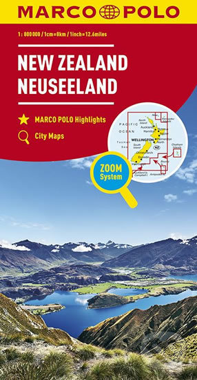 Levně Neuseeland 1:800 000