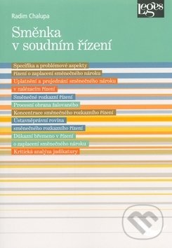 Levně Směnka v soudním řízení - Radim Chalupa - kniha z kategorie Odborné a náučné
