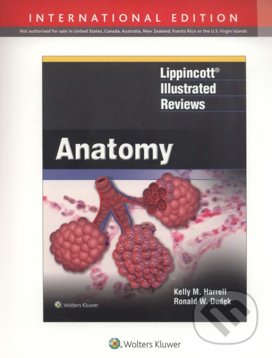 Levně Lippincott's Illustrated Reviews: Anatomy - Kelly M. Harrell, Ronald W. Dudek - kniha z kategorie Medicína