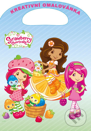 Levně Strawberry - Kreativní omalovánky s výsekem - kniha z kategorie Omaľovánky