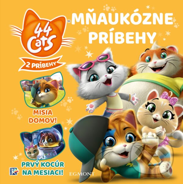 Kniha: 44 mačiek: Mňaukózne príbehy (Egmont SK). Egmont SK, 2019