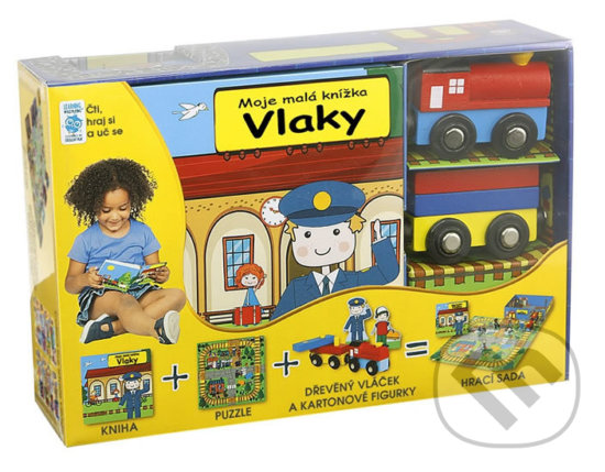 Levně Vlaky (Moje malá knížka) - kniha z kategorie Samolepky