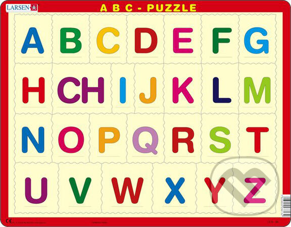 Levně ABC puzzle (LS13) - puzzle z kategorie Náučné puzzle