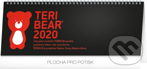 Stolní kalendář Teribear 2020, Presco Group, 2019