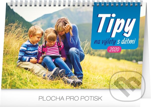 Stolní kalendář Tipy na výlety s dětmi 2020, Presco Group, 2019