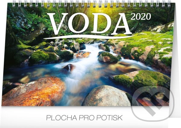 Stolní kalendář Voda – Stolový kalendár Voda 2020, Presco Group, 2019