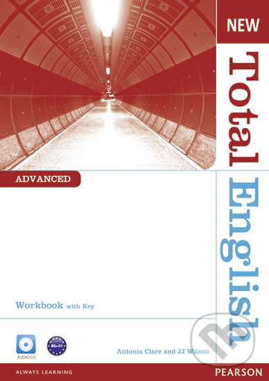 Levně New Total English - Advanced - Workbook (With Audio CD Pack and key) - kniha z kategorie Jazykové učebnice a slovníky