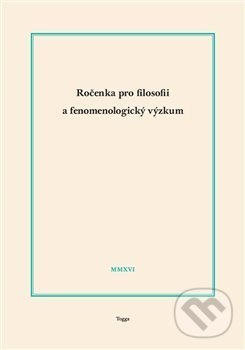 Levně Ročenka pro filosofii a fenomenologický výzkum 2016 - kniha z kategorie Filozofia