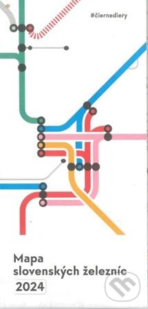 Levně Mapa slovenských železníc 2024 - Peter Šimko