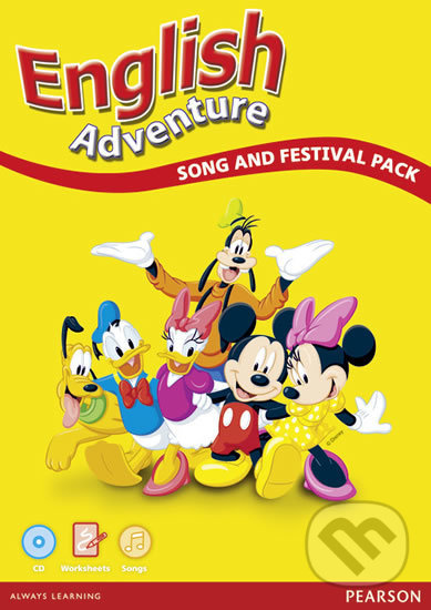 Levně English Adventure: Song and Festival Pack (Workbook, Audio CD) - kniha z kategorie Jazykové učebnice a slovníky