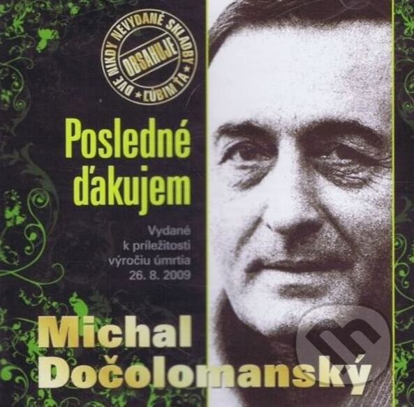 Levně Michal Dočolomanský: Posledné ďakujem - Michal Dočolomanský