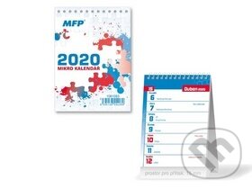 Mikro - stolní kalendář 2020, MFP, 2019