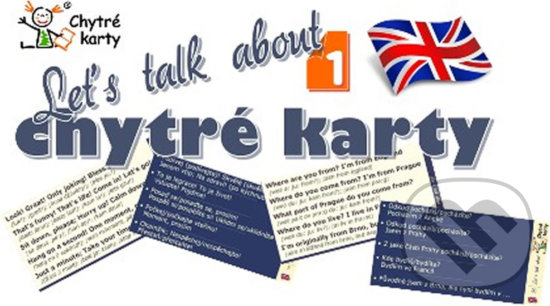 Levně Chytré karty - Angličtina Let’s talk about 1