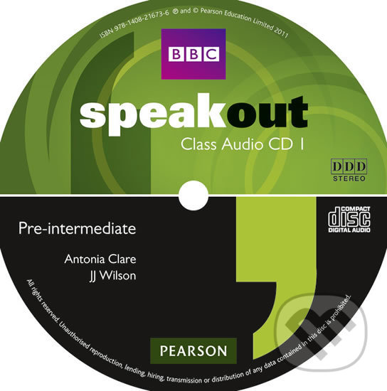 Levně Speakout Pre-Intermediate Class CD (x3) - Antonia Clare