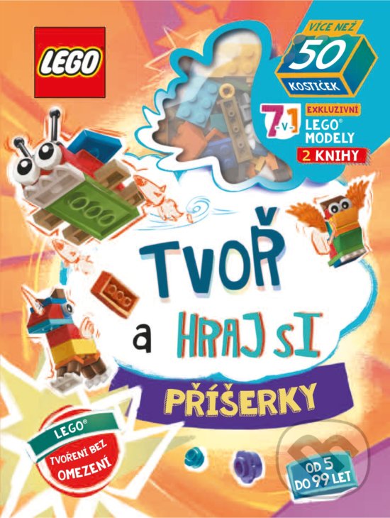 Levně LEGO Iconic: Tvoř a hraj si - Příšerky - kniha z kategorie Hravé úlohy